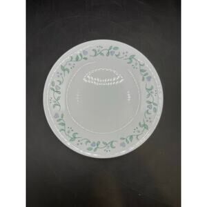 Corelle Cottage Blue Hearts & Green Leaf Pattern Side Plate – 6 3/4”
